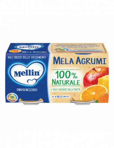 Mellin Omogeneizzato Mela Agrumi 100...