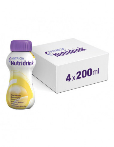 Nutridrink Banana 4 X 200 Ml