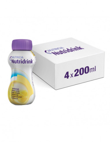 Nutridrink Vaniglia 4 X 200 Ml