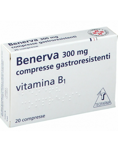 Benerva 20 Cpr Gastrores 300 Mg