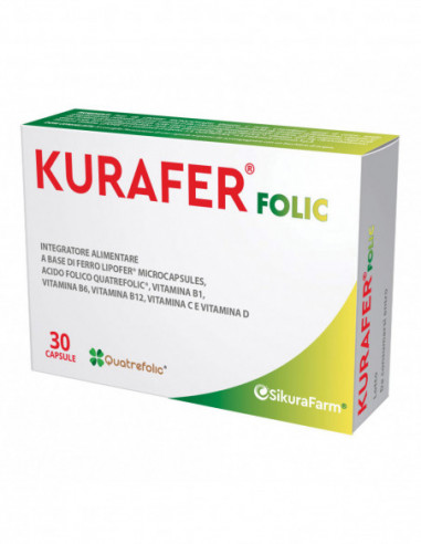 Kurafer Folic 30 Capsule