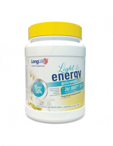 Longlife Light & Energy Vaniglia 500 G