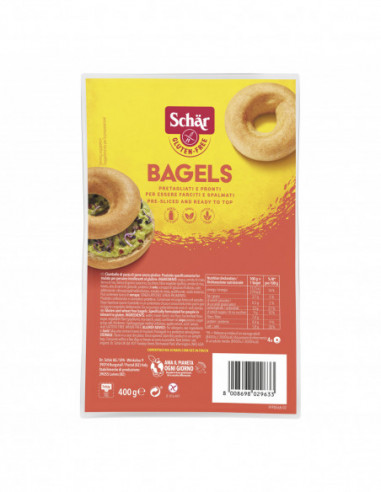 Schar Bagels Senza Lattosio 4 Pezzi...