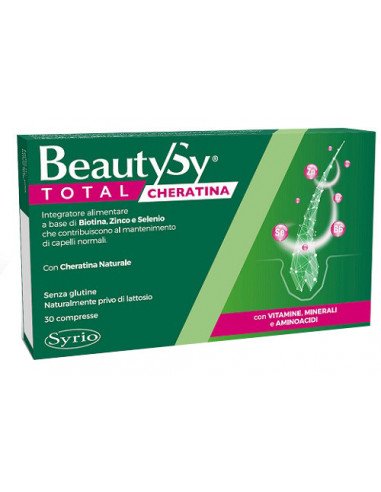 Beauty Sy Total Cheratina 30 Compresse