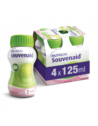 Souvenaid Fragola Cluster 4 X 125 Ml