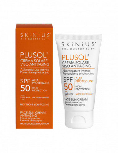Plusol Crema Solare Viso Spf50 50 Ml
