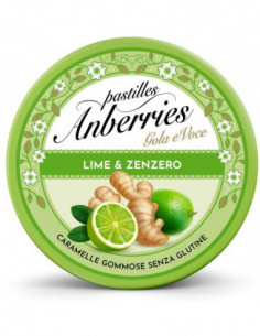 Anberries Lime & Zenzero 50 G