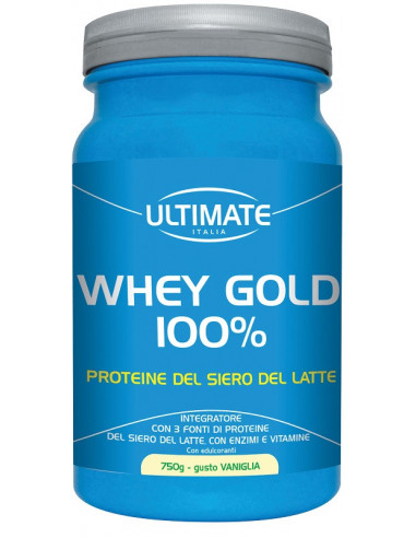 Ultimate Whey Gold 100 % Vaniglia 750 G