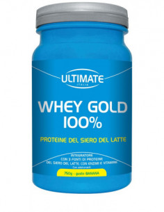 WHEY GOLD 100% BANANA 750 G...