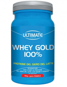 Whey Gold 100 % Fragola 750...