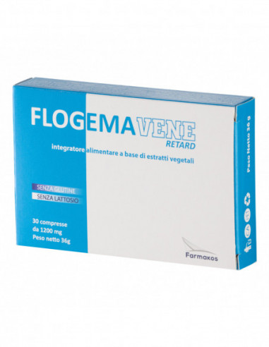 Flogema Vene Retard 30 Compresse 1200 Mg