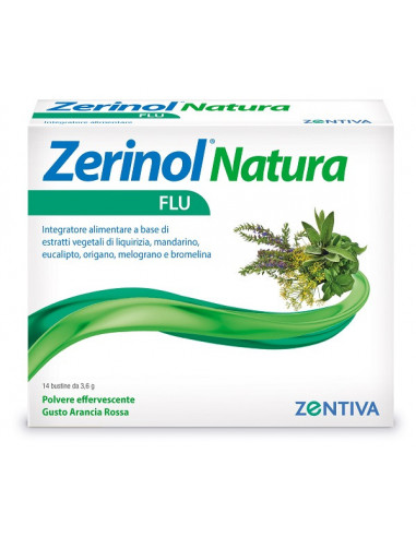 Zerinol Natura Flu 14 Bustine