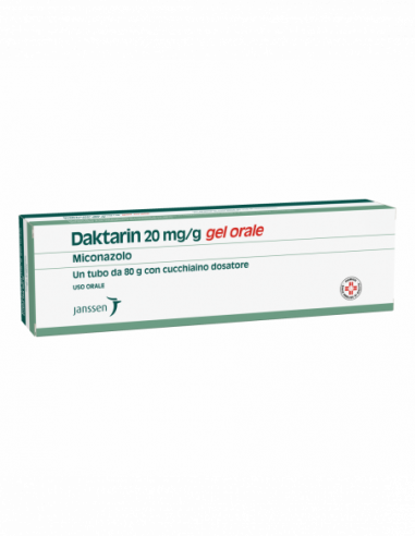 Daktarin Orale Gel 80 G 20 Mg/g