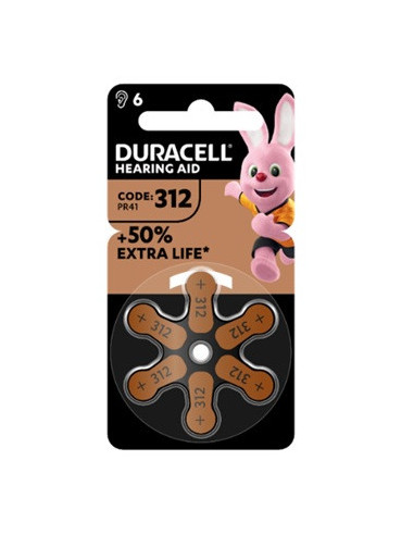 Duracell Easy Tab 312 Marrone...
