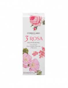 3 Rosa Bagnoschiuma 250 Ml