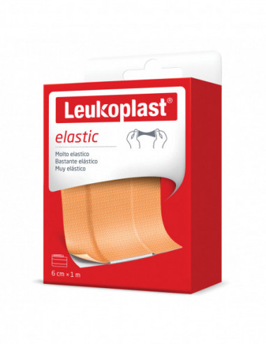 Leukoplast Elastic 1mx6 Cm