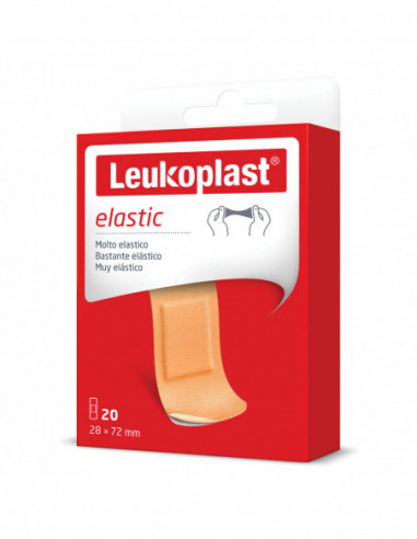Leukoplast Elastic 72x28 20 Pezzi