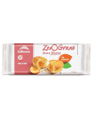 Zerograno Plumcake Albicocca 6 Pezzi