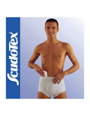 Scudotex Cotton Slip Grigio Vita Alta...