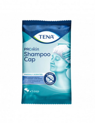 Cuffia Shampoo Preumidificata Tena...