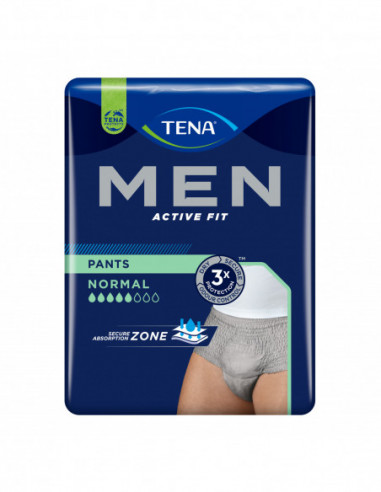 Tena Men Pants Active Fit Grev S/m