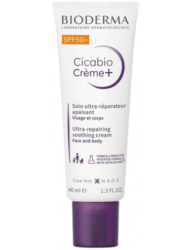 Cicabio Creme+ Spf50 40 Ml