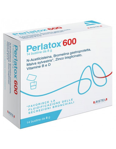 Perlatox 600 14 Bustine Nuova...