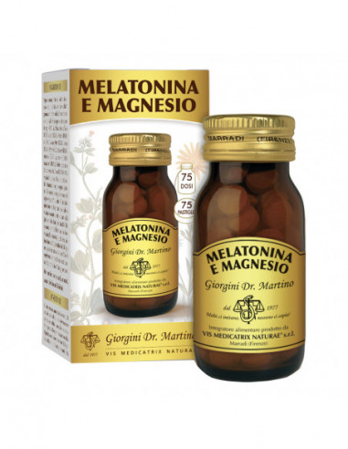 Melatonina E Magnesio 75 Pastiglie
