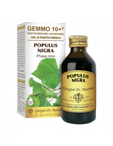 Gemmo 10+ Pioppo Nero 100 Ml Liquido...