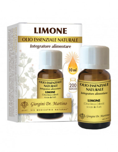 Limone Olio Essenziale Naturale 10 Ml