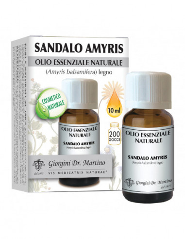 Sandalo Amyris Olio Essenziale 10 Ml