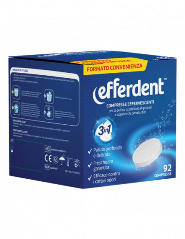Efferdent 92 Compresse Effervescenti
