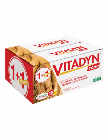 Vitadyn Tono 10 Flaconcini Da 10 Ml