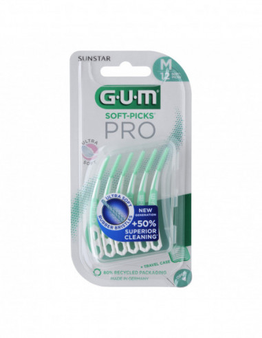Gum Soft Pick Pro Medium 12 Pezzi