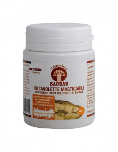 Baobab Aessere 60 Tavolette Masticabili
