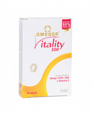 Omegor Vitality 500 60 Capsule
