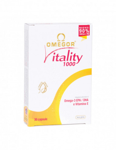Omegor Vitality 1000 30 Capsule Molli
