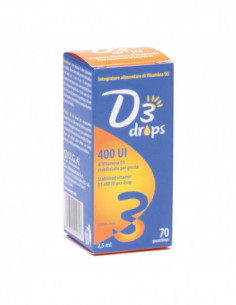 D3 Drops 400 Ui Flaconcino...