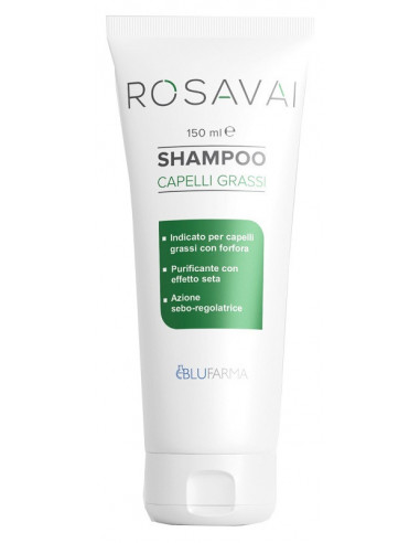 Rosavai Shampoo Capelli Antisebo...