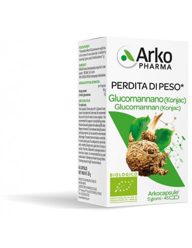 Arko Capsule Glucomannano Bio 45 Capsule