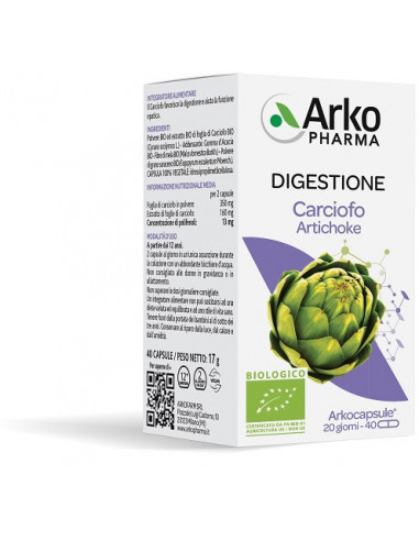 Arko Capsule Carciofo Bio 40 Capsule