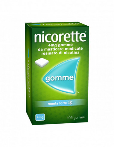 Nicorette 105 Gomme Mast 4 Mg Menta...