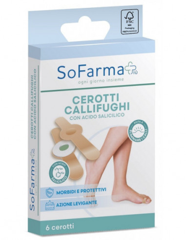 Cerotto Paracallo Callifugo 7x1,2 Cm...