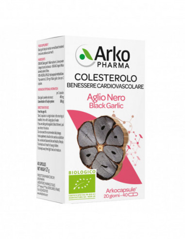 Arkocapsule Aglio Nero Bio 40 Capsule