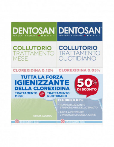 Dentosan Collutorio Bipack 0,12% Mese...