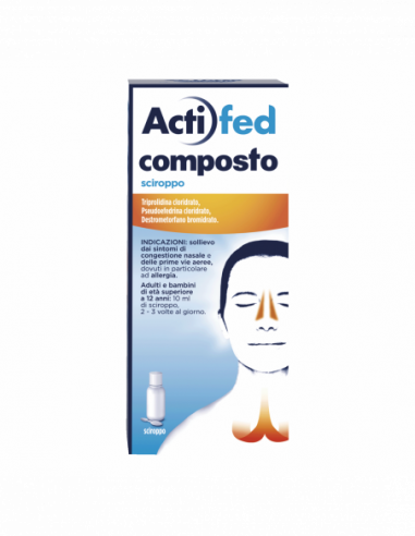 Actifed Composto Sciroppo 100 Ml