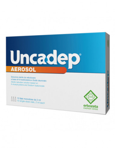 Uncadep Aerosol 10 Fiale Da 2 Ml