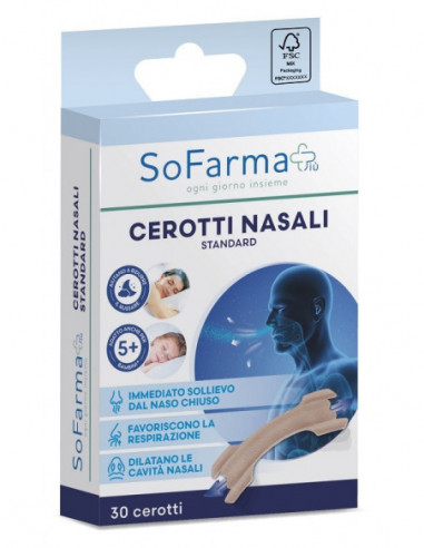 Cerotto Nasale Classico 30 Pezzi...