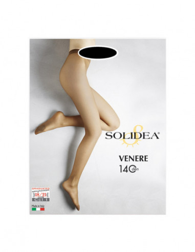 Venere 140 Collant Tutto Nudo Nero 5xxl