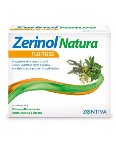 Zerinol Natura Fluituss 20 Bustine